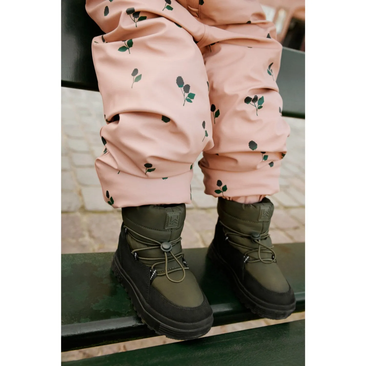 Cozy Boots Snow Steps LIEWOOD Army Brown Zoey Snowboot