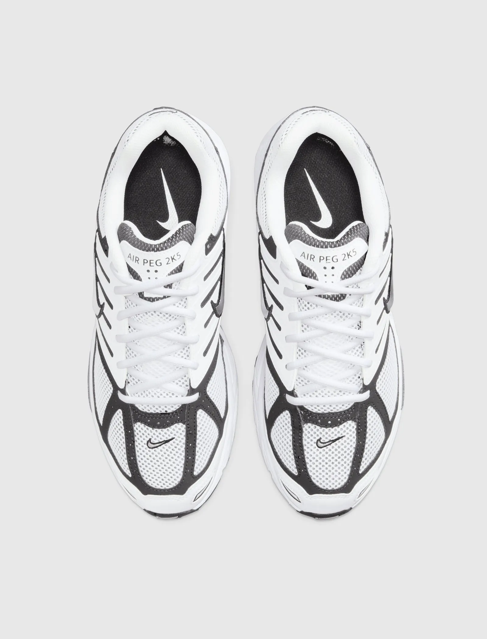 AIR PEGASUS 2K5 "WHITE/METALLIC SILVER/BLACK" Wide toe box