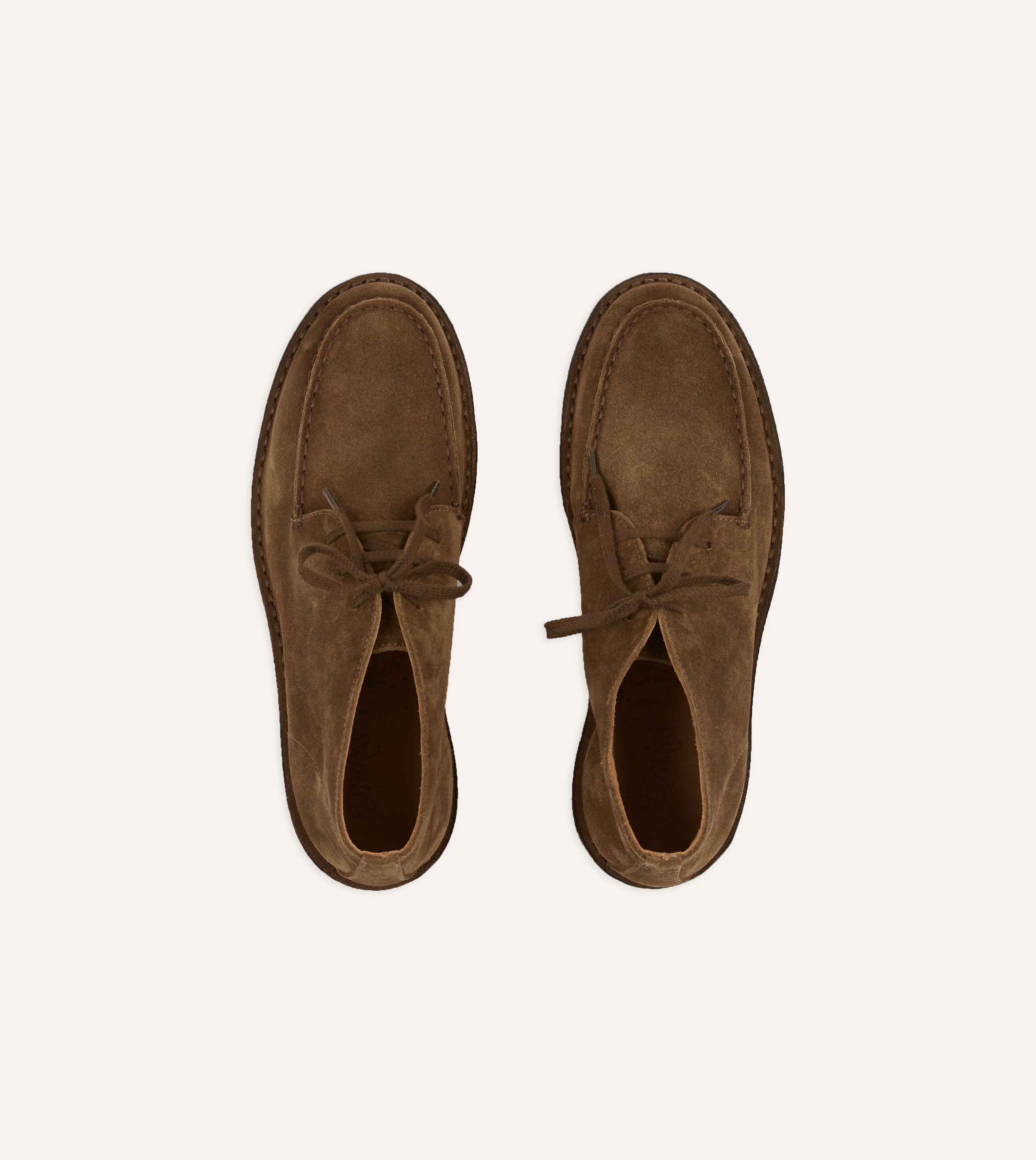 Mountain Strong Crosby Moc-Toe Chukka Boot Tobacco Suede