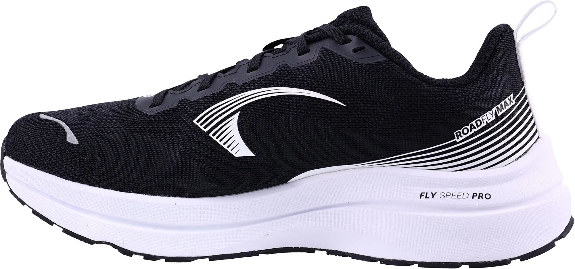 Inov8 RoadFly Max WIDE FIT Mens Running Shoes - Black Breathable mesh Spring Jump