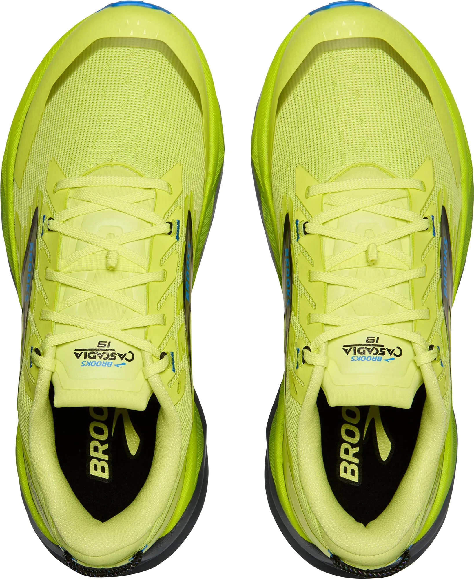 Comfort Shank Cactus Cool Brooks Cascadia 19 Mens Trail Running Shoes - Green
