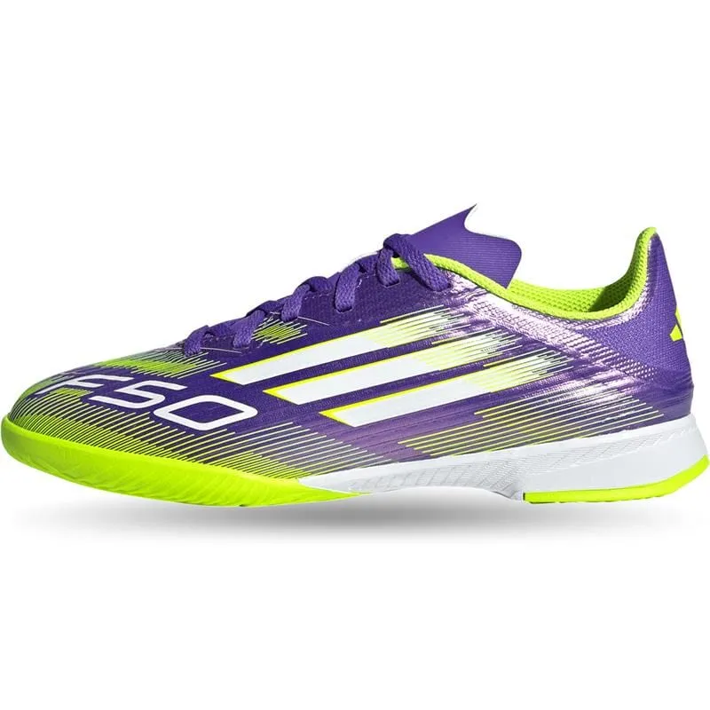 Park Step Yoga Base F50 League Youth Indoor Boots - Radiant Blaze Pack (JH7750)