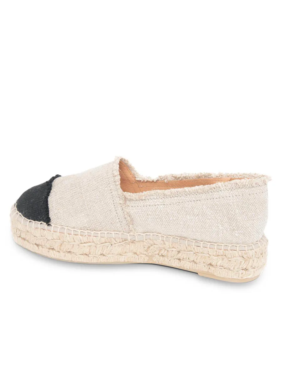 Maui Slip On Color Block Espadrille LaceUp