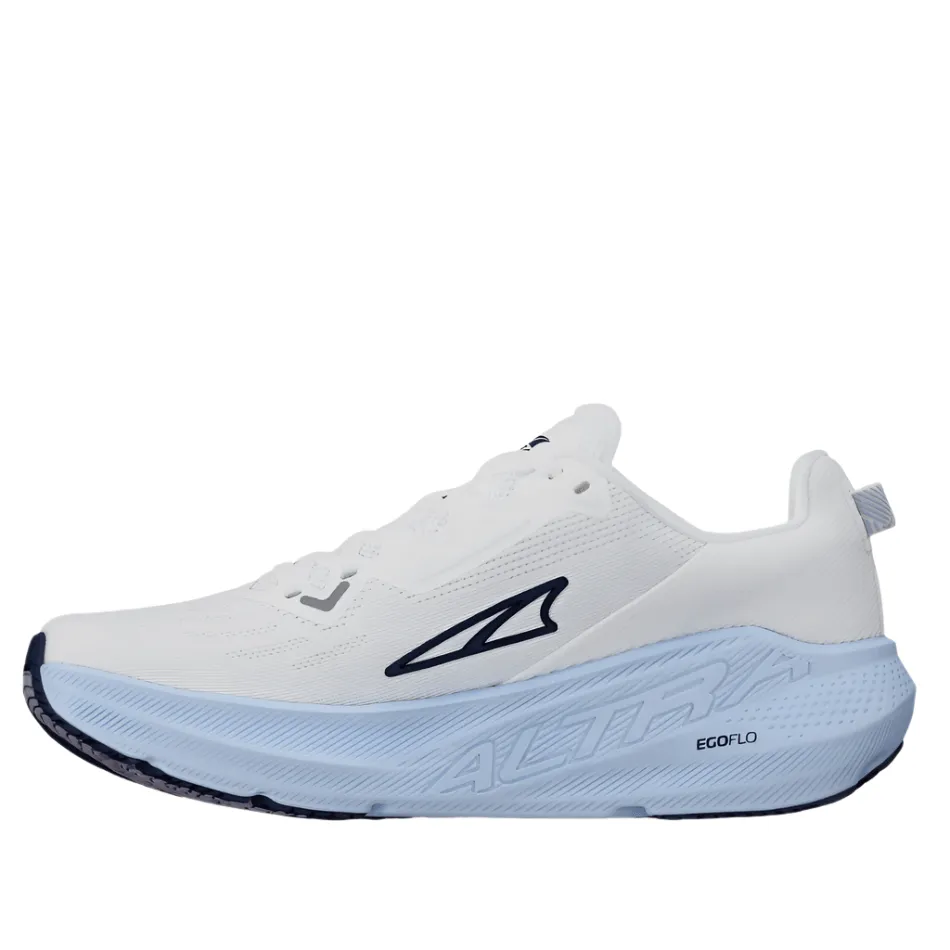 Altra Women's FWD Via Running Shoes in White Light Blue AW25 night - running safety plain shoes