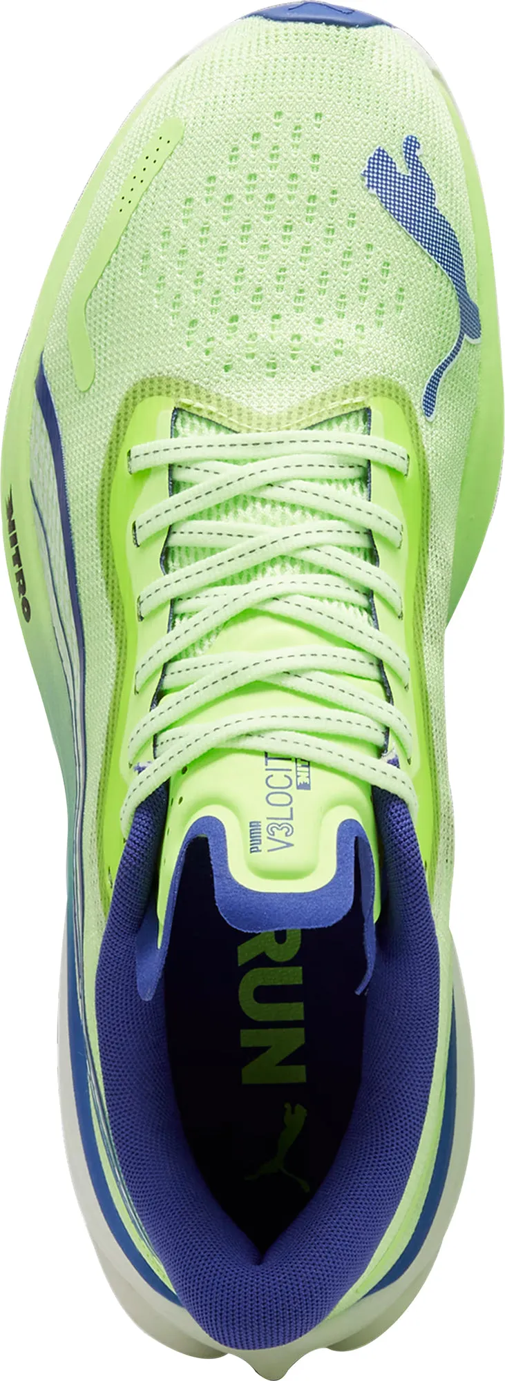 Puma Velocity Nitro 3 Mens Running Shoes - Green King Walk