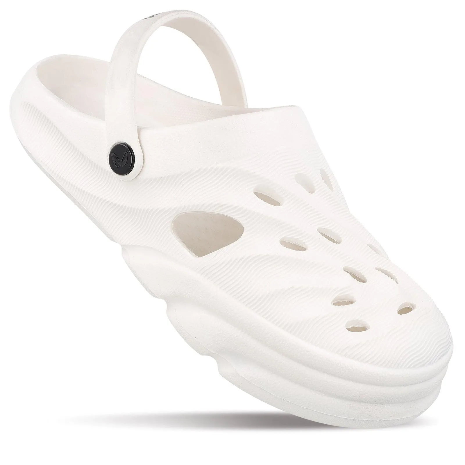 Men's Clogs  - WC8732 White White Clean