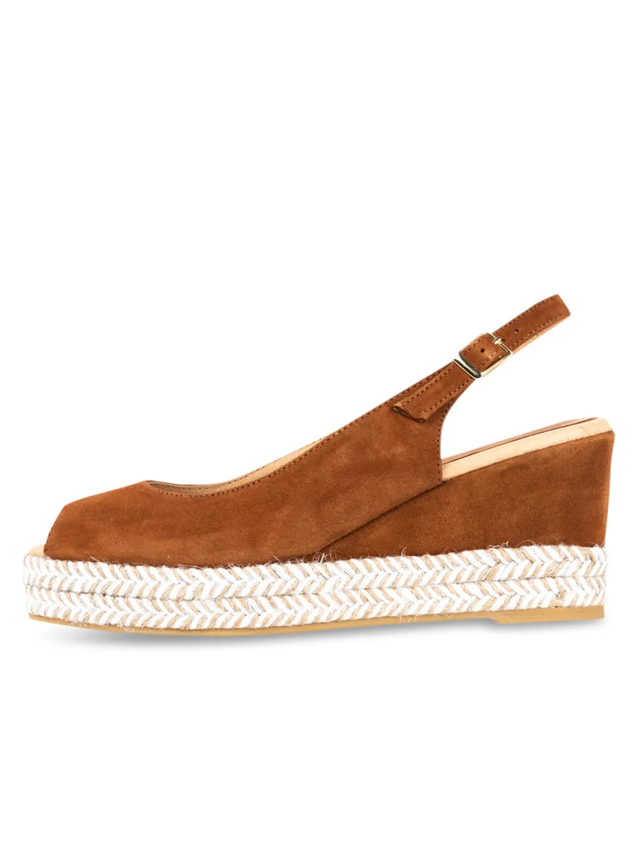 Piper Peep-Toe Slingback Espadrille Party Ready