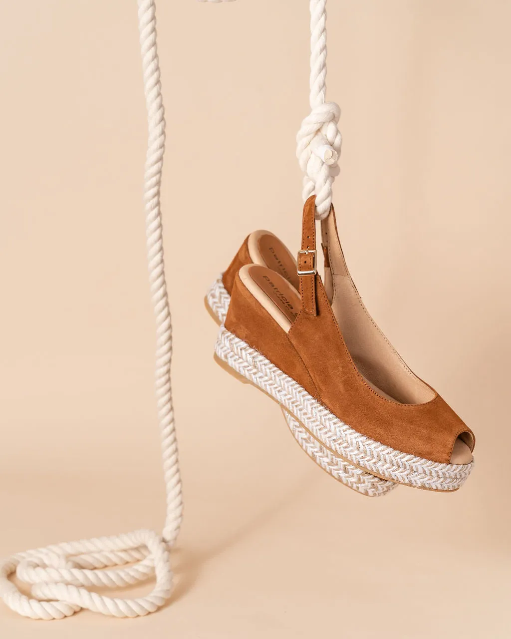 Piper Peep-Toe Slingback Espadrille Comfort Function