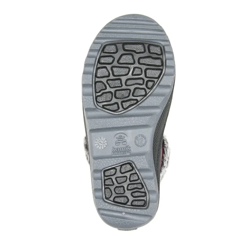 Snow Kids Cushioned Kamik Grape Star 4 Youth Boot