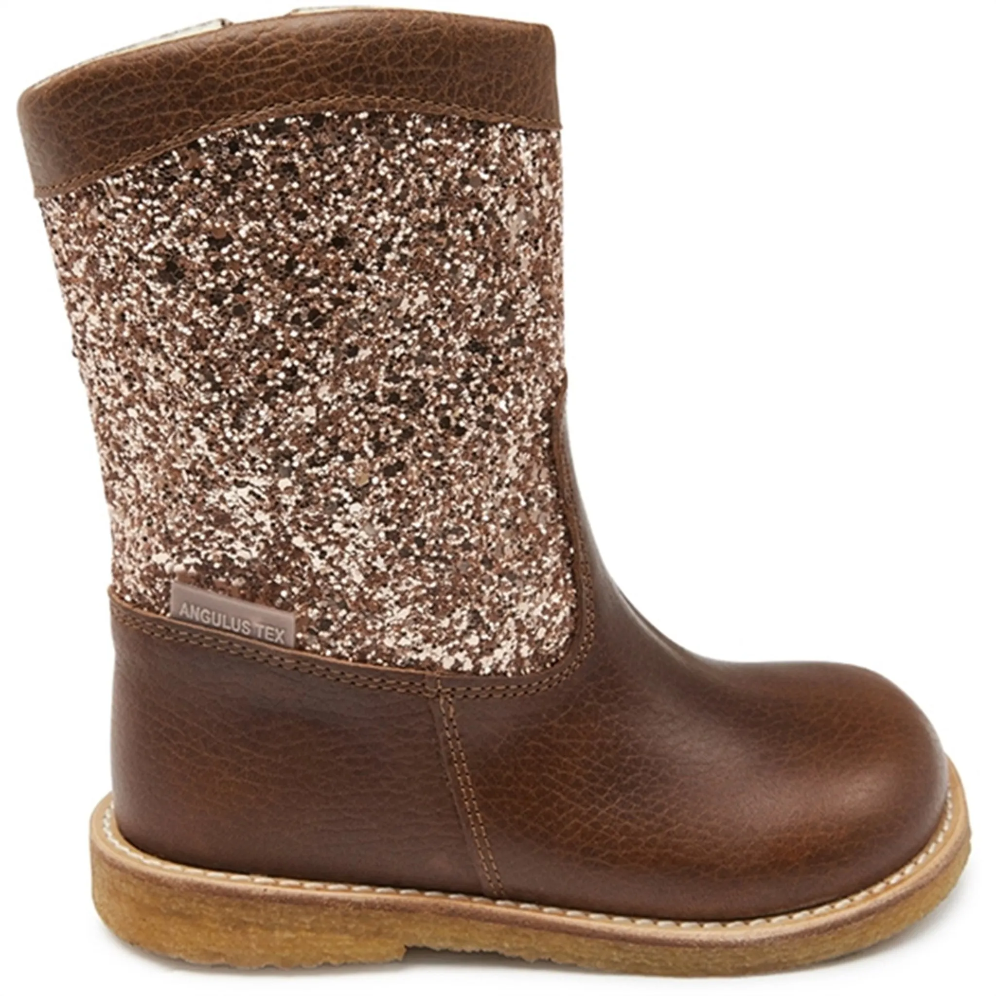 Stable Outdoor Adventure Footwear Angulus Tex Boots With Zipper Cognac/Maple