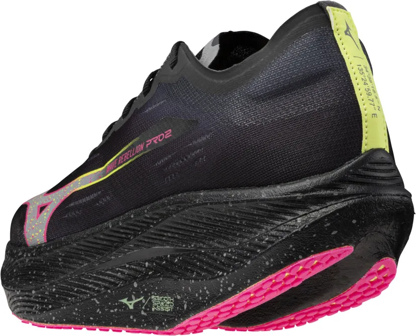 Mizuno Wave Rebellion Pro 2 Running Shoes - Black Event Mode Style Goal