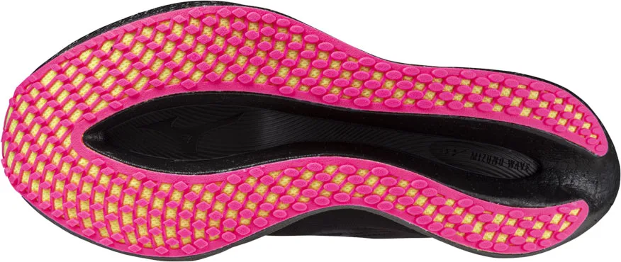 Mizuno Wave Rebellion Pro 2 Running Shoes - Black Breathable mesh Fresh Tone