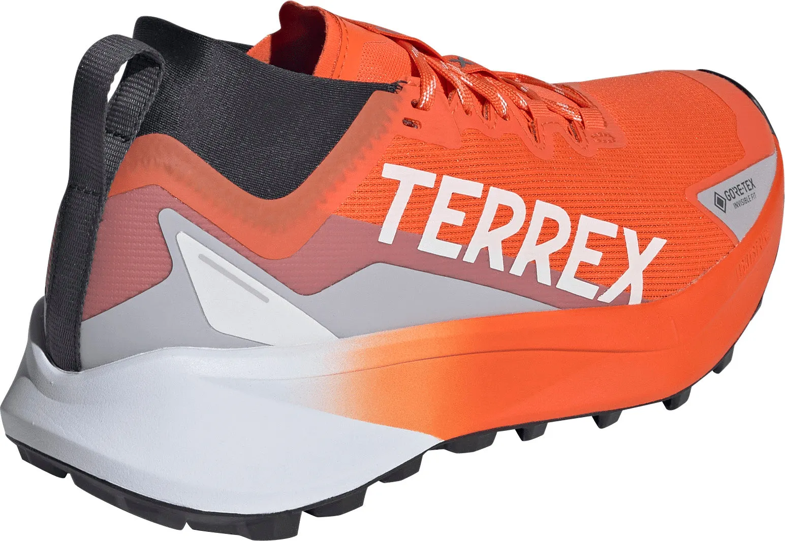 adidas Terrex Agravic GORE-TEX Mens Trail Running Shoes - Orange Work Ready