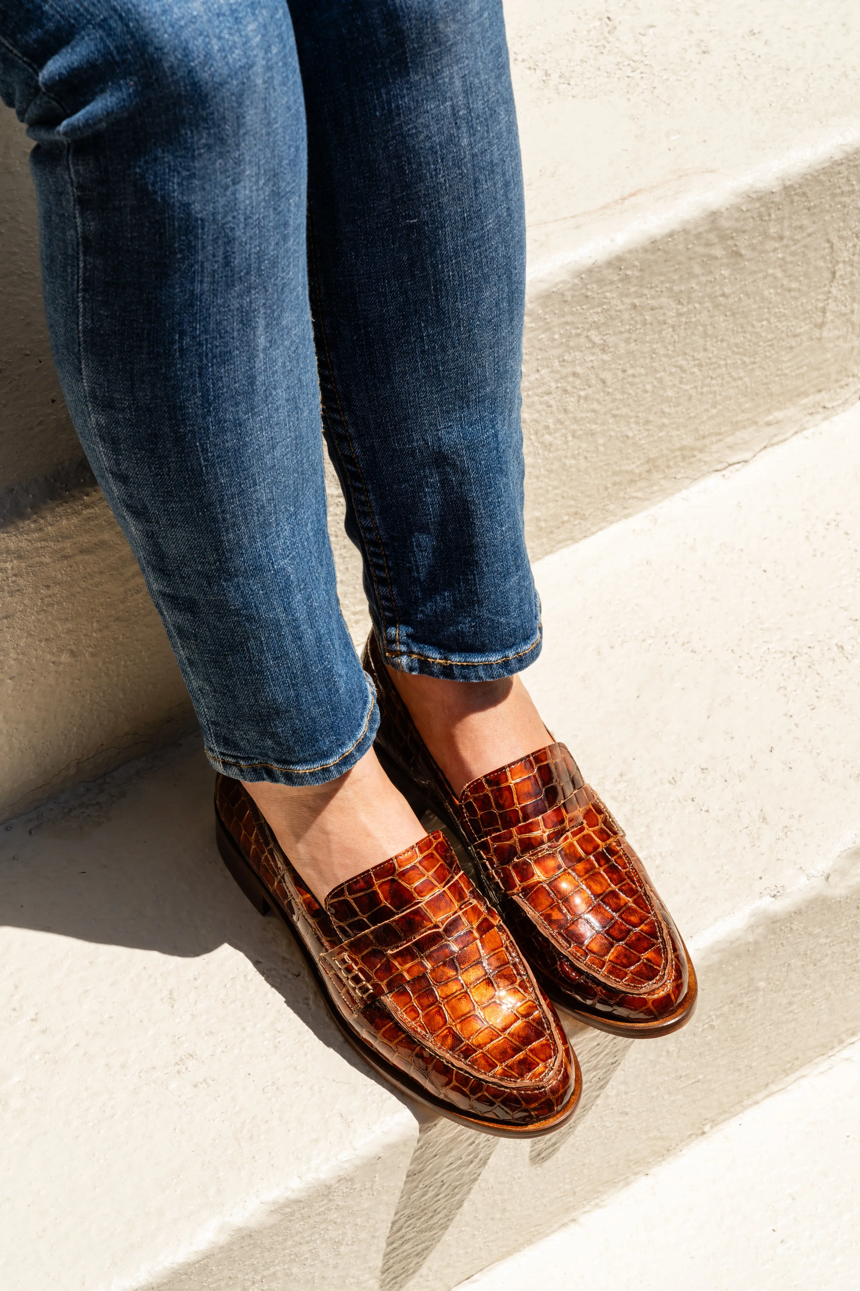Low Profile Vince Penny Loafer