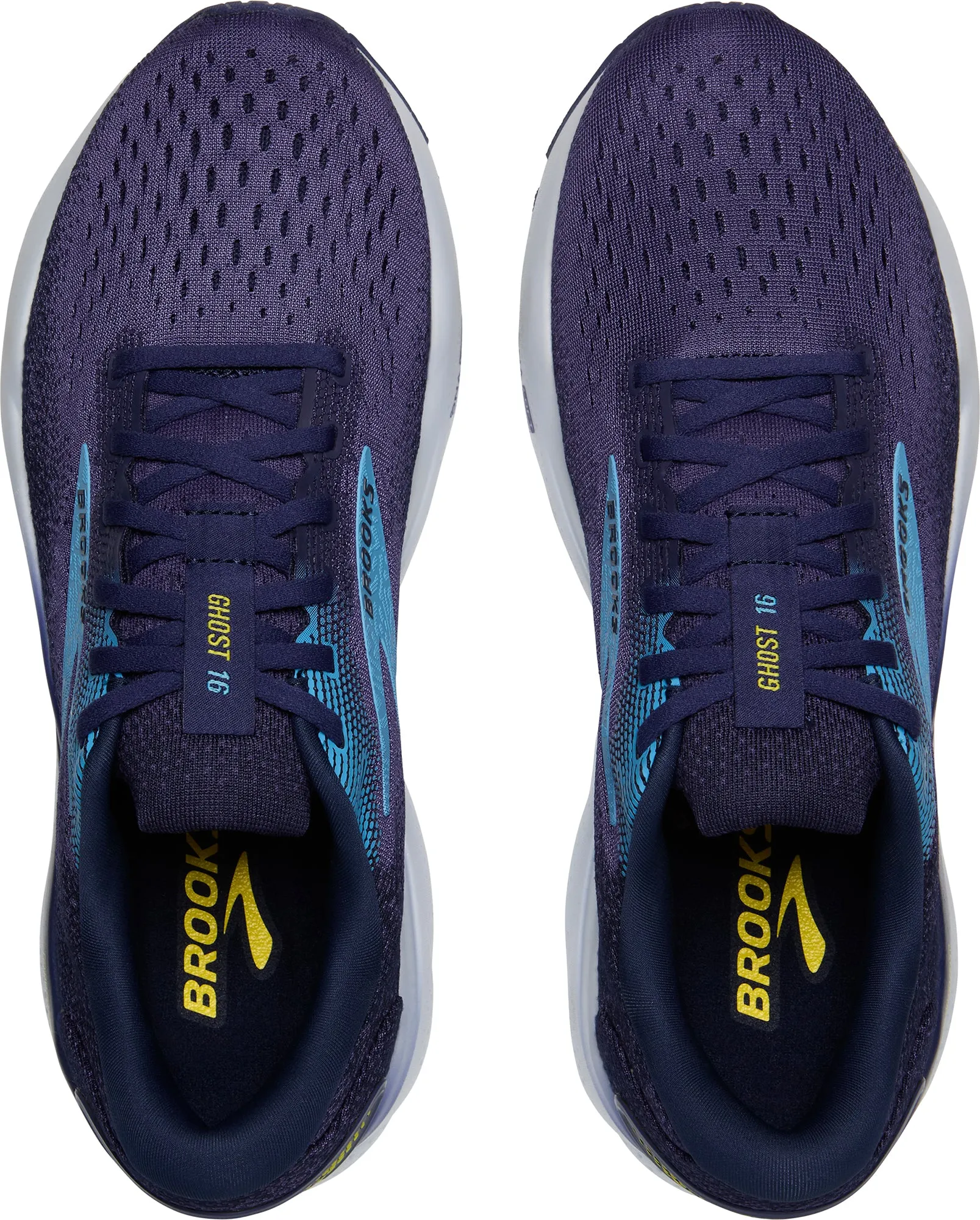 Brooks Ghost 16 Mens Running Shoes - Blue Star Shine