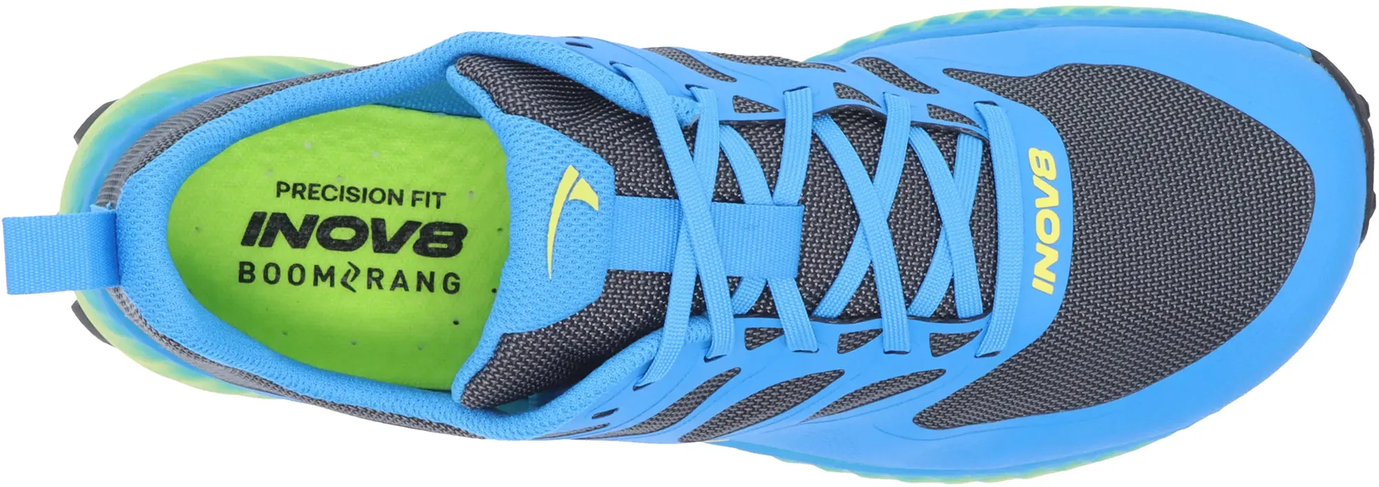 Inov8 MudTalon WIDE FIT Mens Trail Running Shoes - Blue Joint Care Buckle Fit