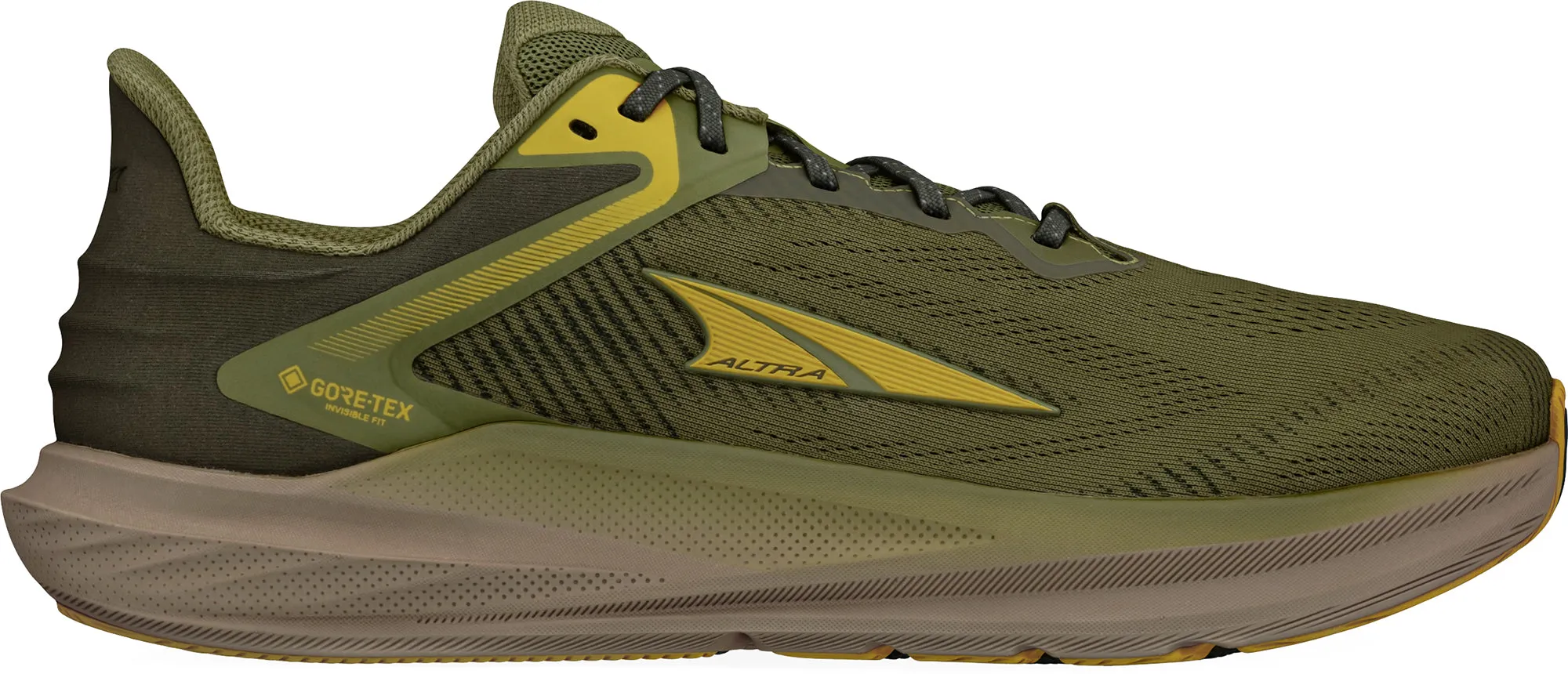 Altra Torin 8 GORE-TEX Mens Running Shoes - Green Star Edge Star Walk