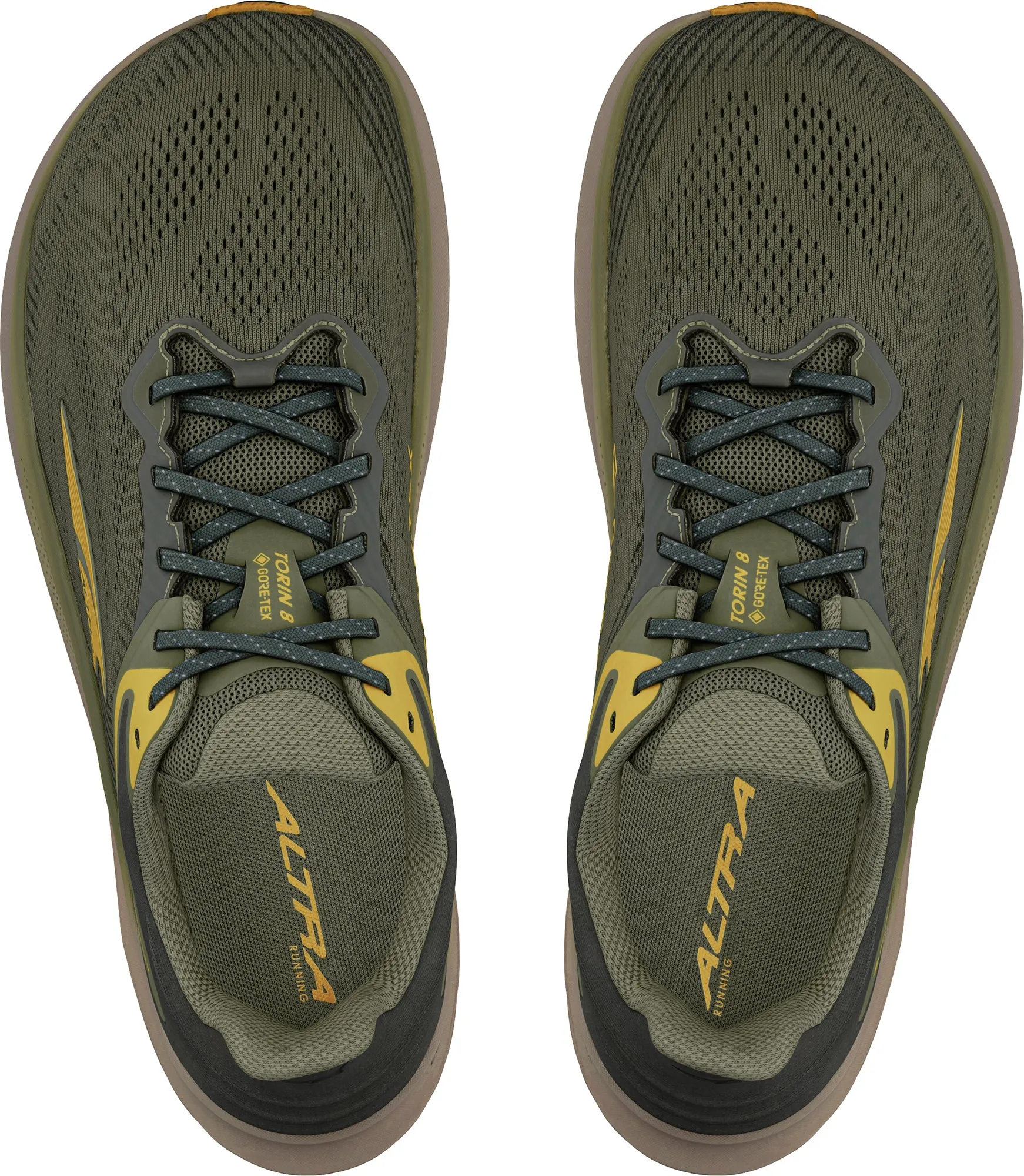 Desert Run City Edge Altra Torin 8 GORE-TEX Mens Running Shoes - Green
