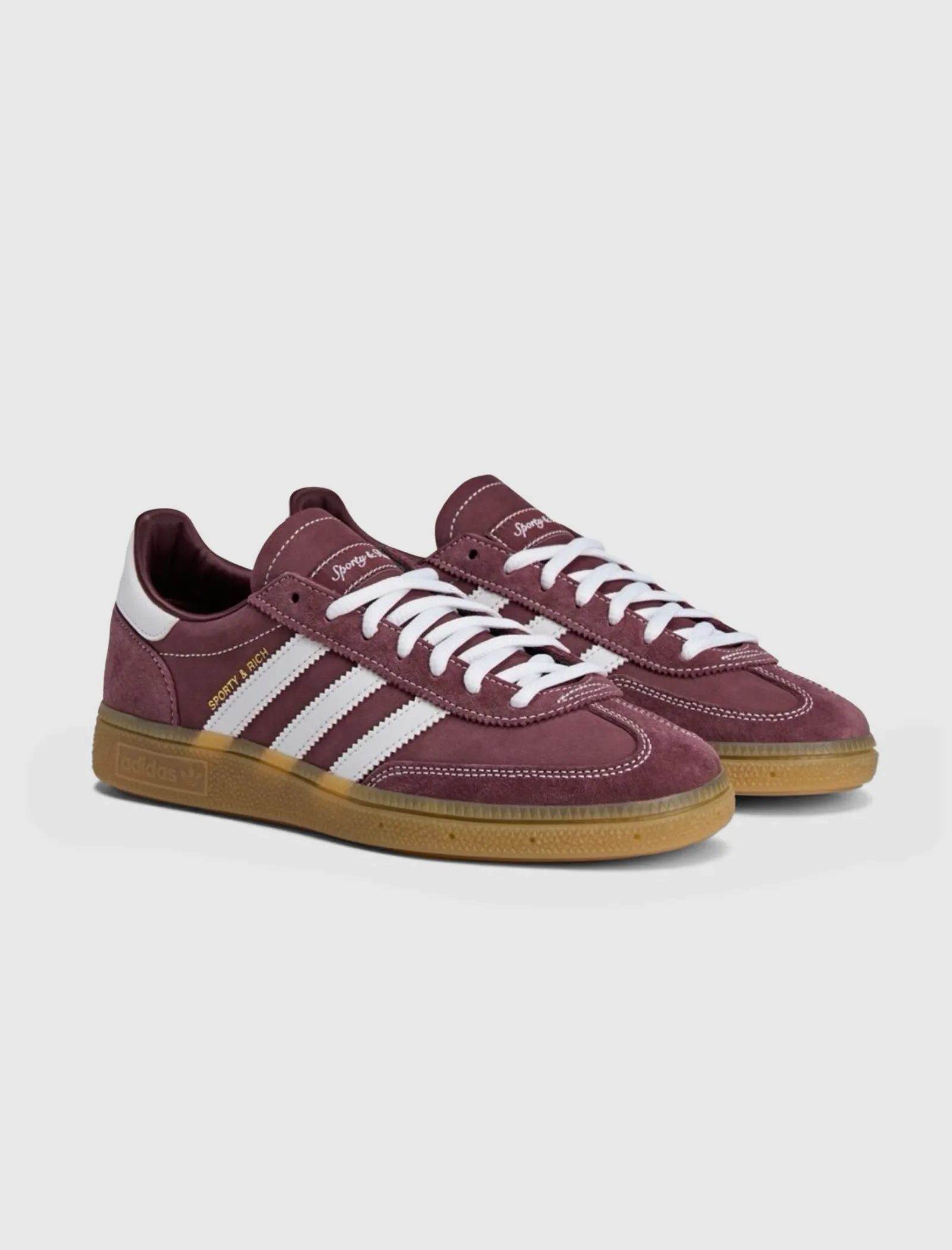 SPORTY & RICH HANDBALL SPEZIAL "RED/WHITE" Wide toe box