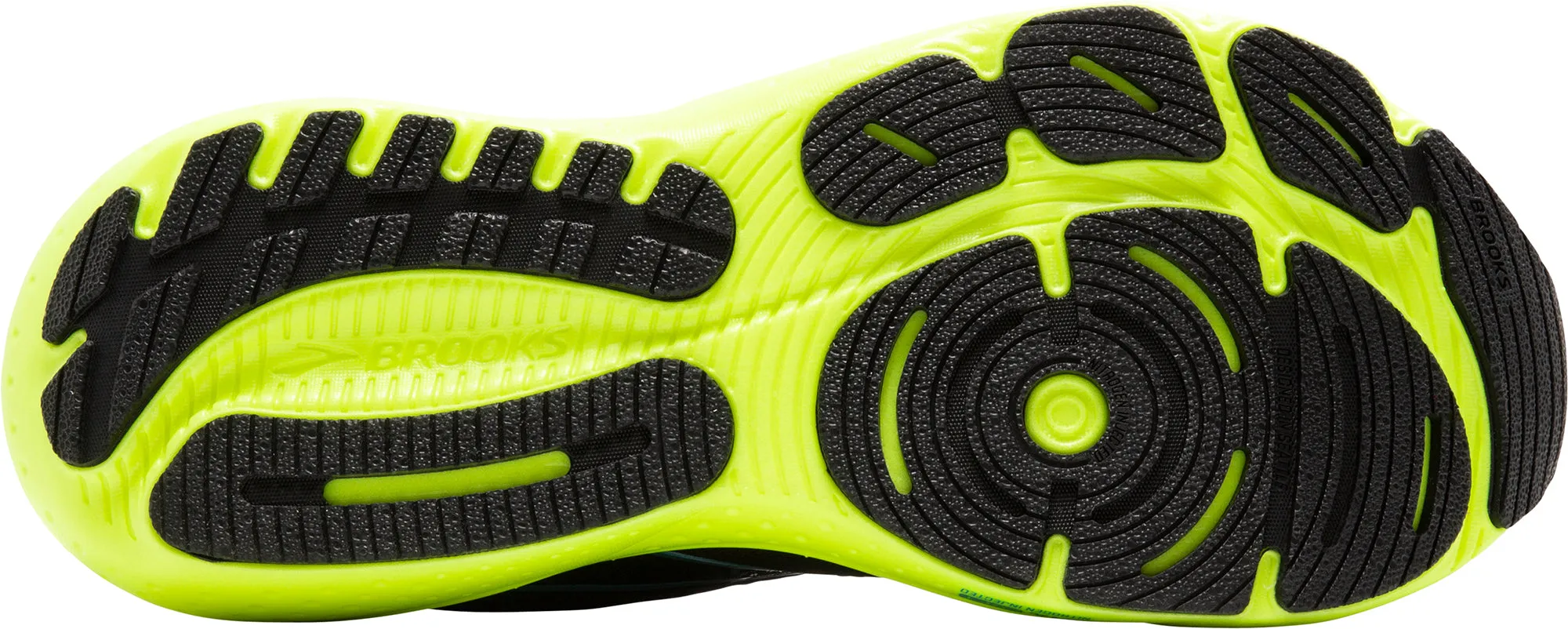 Brooks Glycerin 21 Mens Running Shoes - Black Action Ready