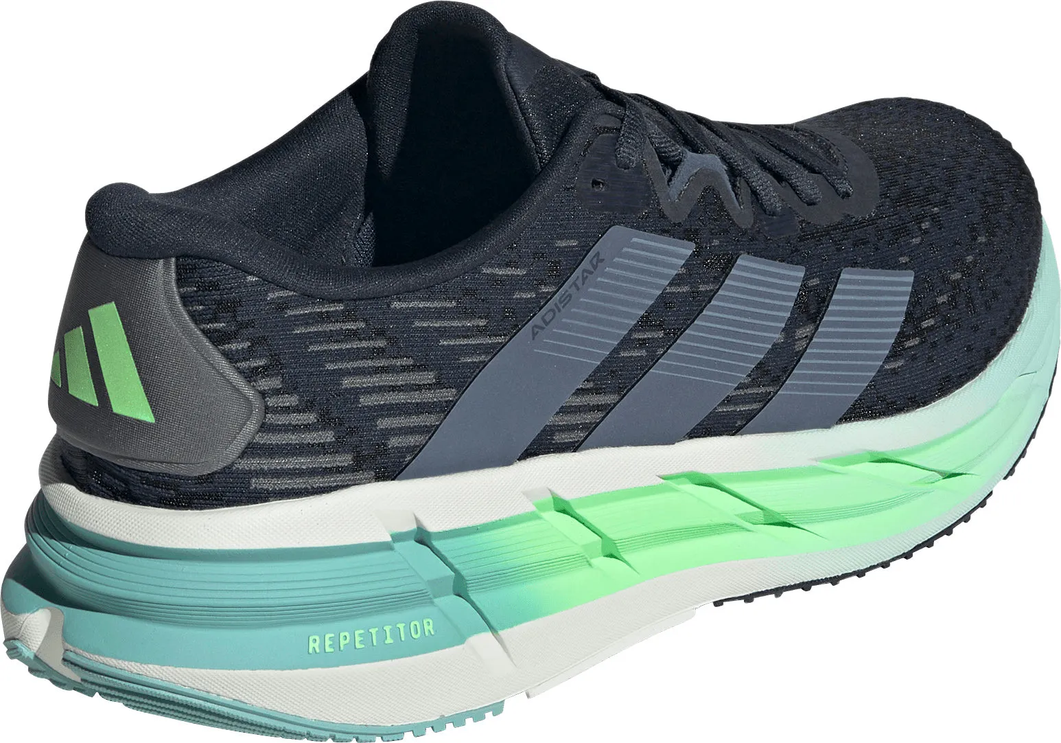 Comfort Shank Comfortable Wear adidas Adistar 4.0 Mens Running Shoes - Blue