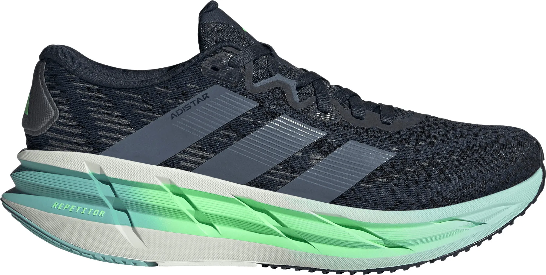 adidas Adistar 4.0 Mens Running Shoes - Blue Comfort Midsole