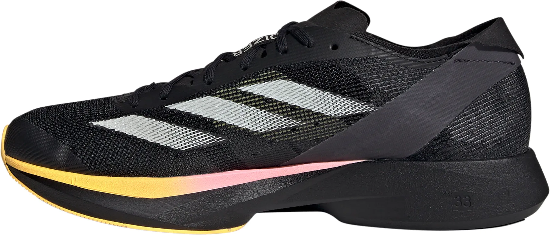 adidas Adizero Takumi Sen 10 Mens Running Shoes - Black Eva Midsole Synthetic