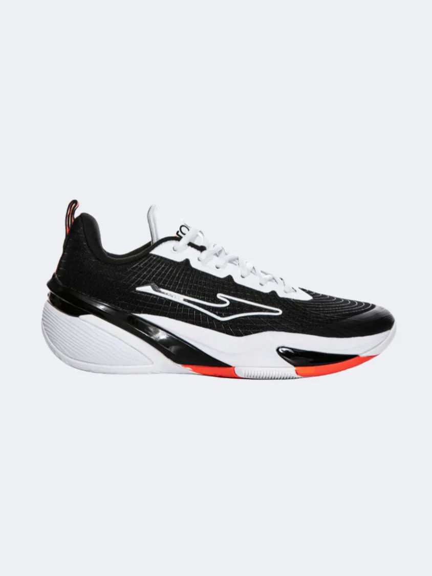 Erke Men Basketball Shoes Black/White Impact Protection System Torsion System