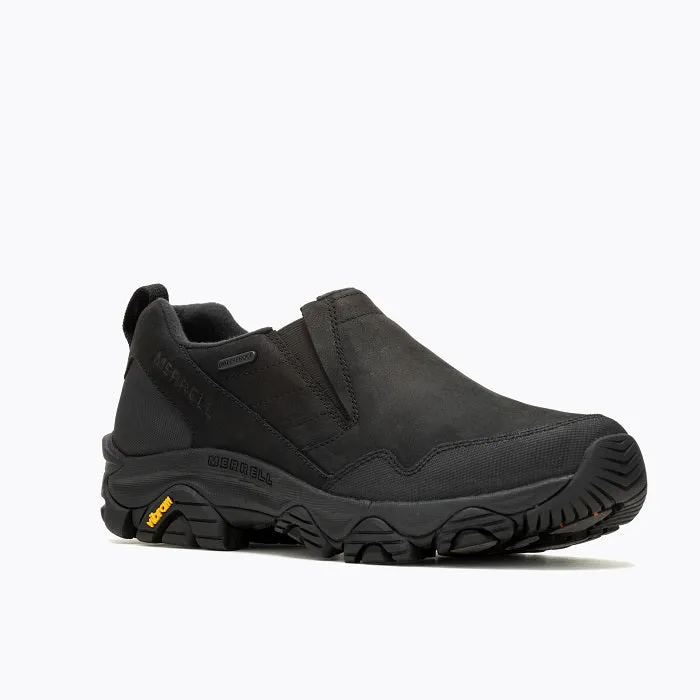 Next Comfort Mens Merrell Coldpack 3 Thermo Moc WP in Black Wool Warm