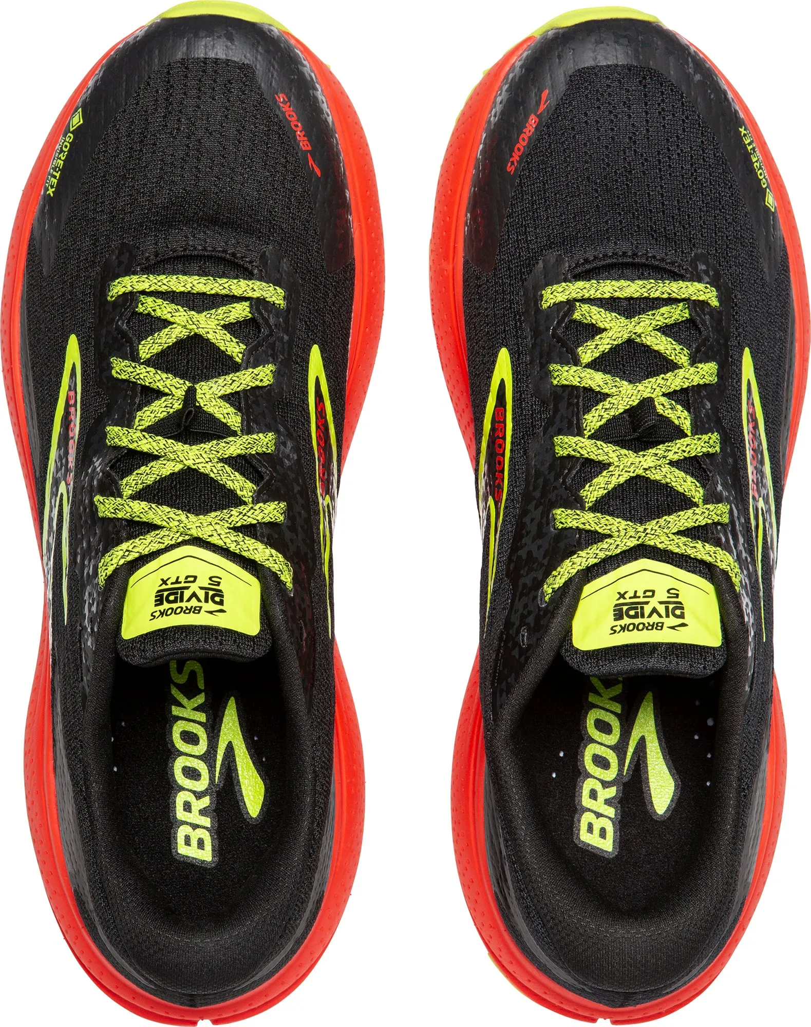 Brooks Divide 5 GORE-TEX Mens Trail Running Shoes - Black Field Power