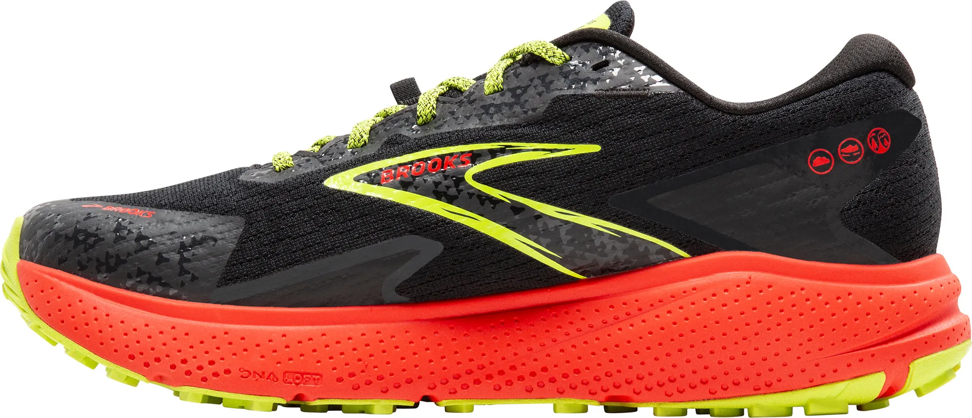 Brooks Divide 5 GORE-TEX Mens Trail Running Shoes - Black Stable Event Mode