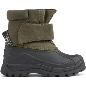 LieWood Army Brown Becca Boot Snow Traction Boots Shock absorption