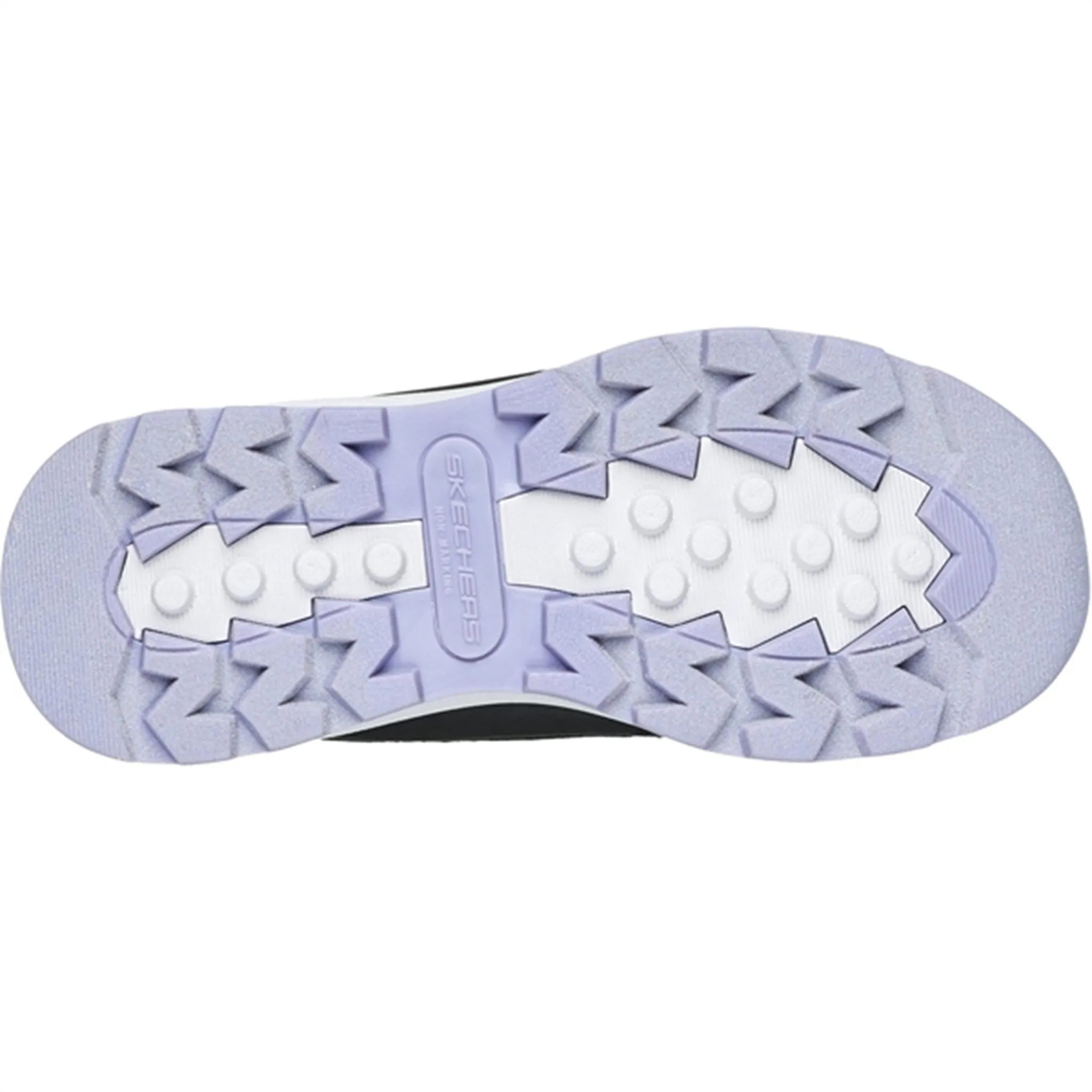 snowboarding Frost-Bite Footwear Skechers Girls Storm Blazer Waterproof Boots Black Lavender
