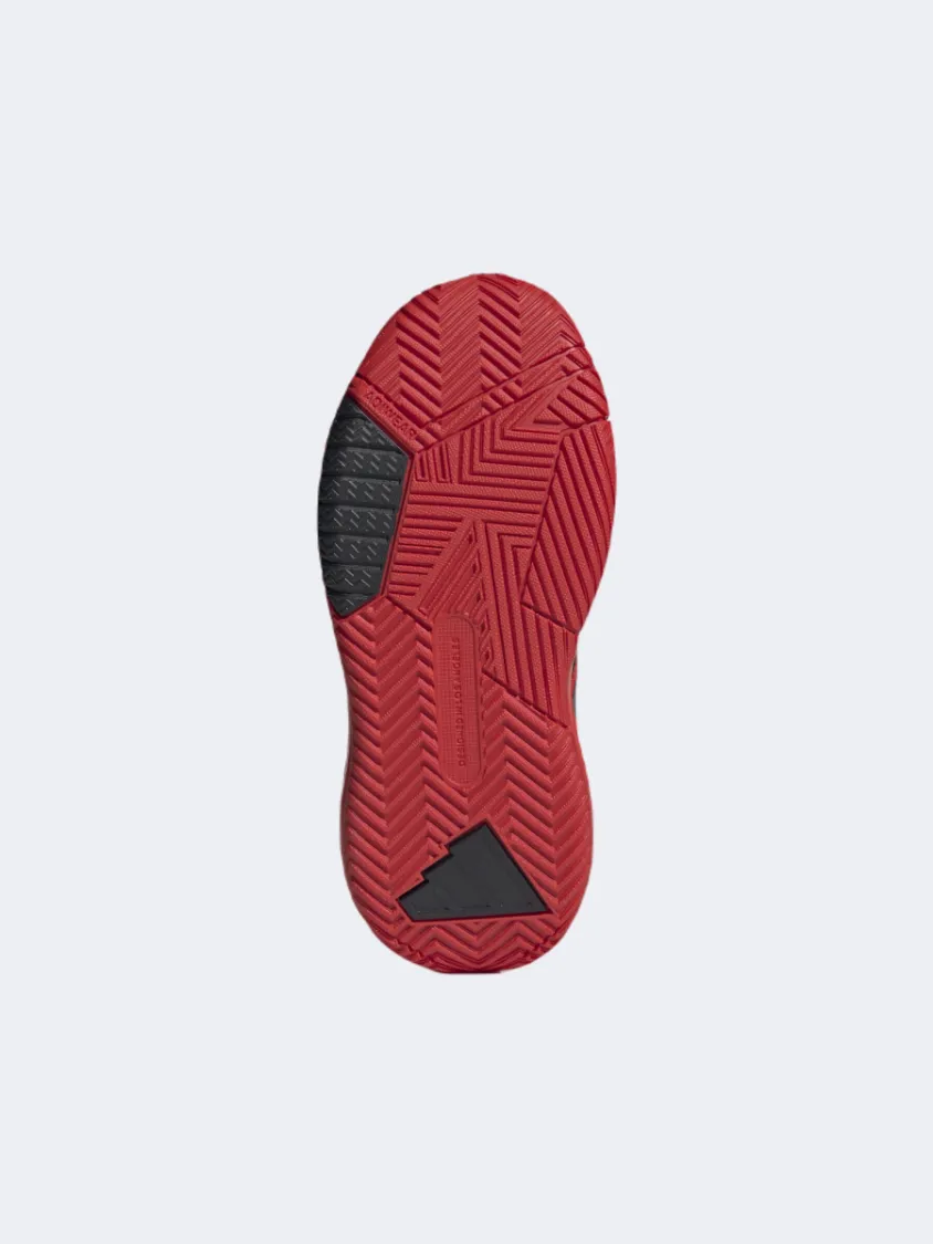 Anti   Blister Friction Reduction Insole Adidas Own The Game 3 Kids Basketball Shoes Black/Red