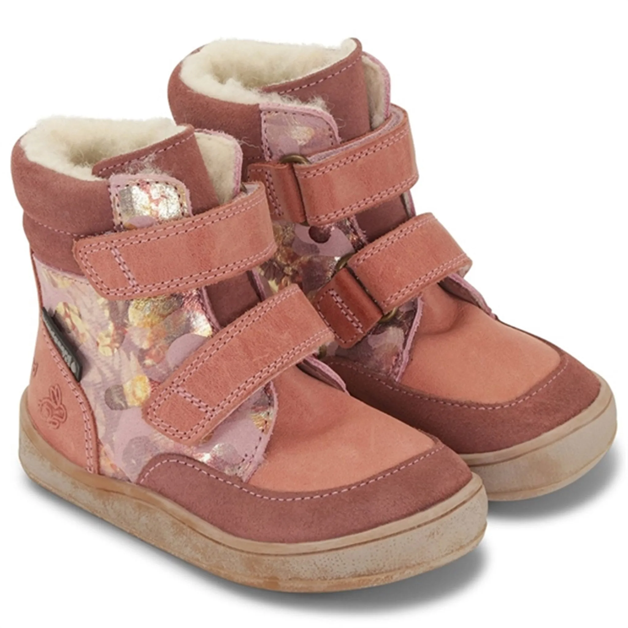 snowfield Ice Resistant Soles Bundgaard Basil Strap Mini II Tex Winter Boot Rose Mili