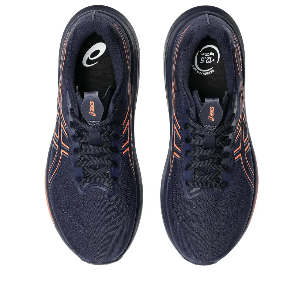 tropical - climate shoes ASICS Men's GT-2000 v14 Running Shoes in Midnight/Vivid Coral AW25