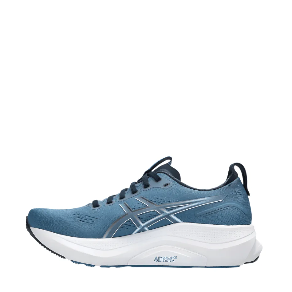 ASICS Men's GEL-KAYANO 32 Running Shoes in Winter Sea/Midnight AW25 Shock - absorbing midsole Outstanding breathability