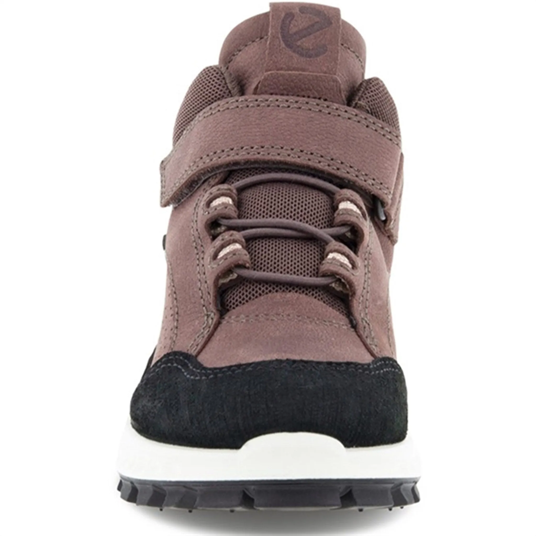 Ecco Exostrike Velcro Ankle Boot Black/Dusty Purple Snow All-Terrain Mountain Ready