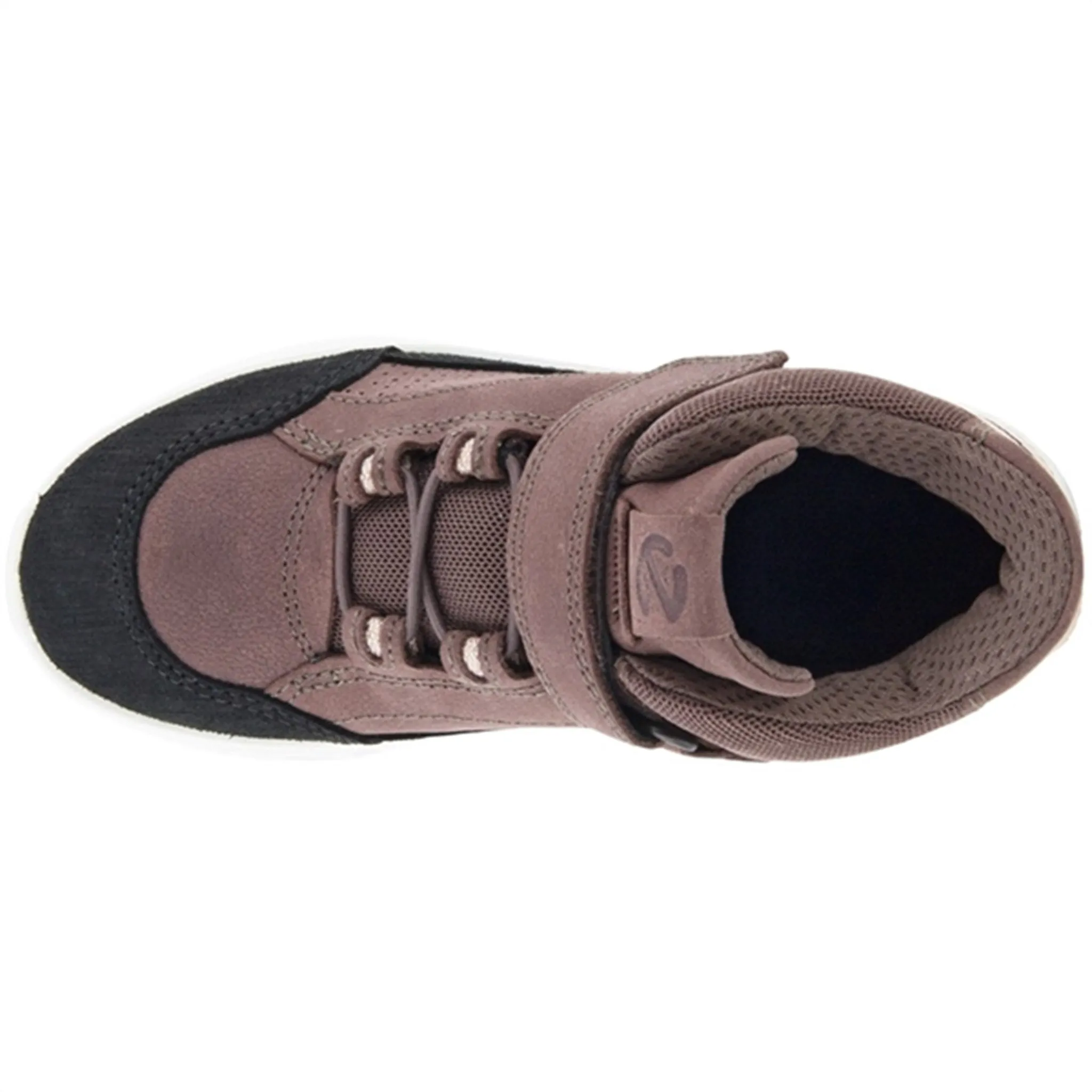 Ice Resistant Frost-Resistant Gear Ecco Exostrike Velcro Ankle Boot Black/Dusty Purple