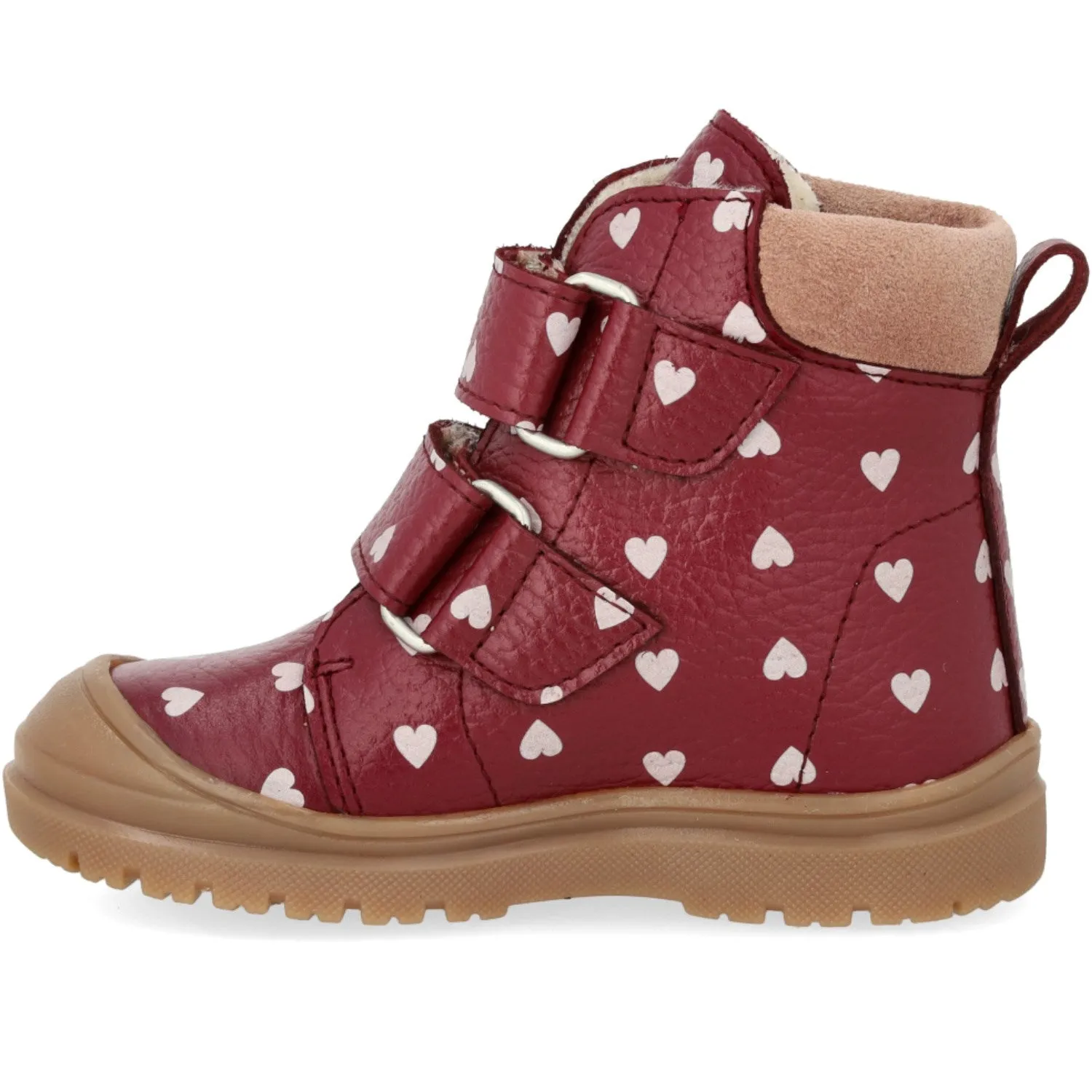 Abrasion resistant trekking Angulus Berry Hearts/Rosebud Beginner TEX-st?vle Med Print And Merino Uldfoer