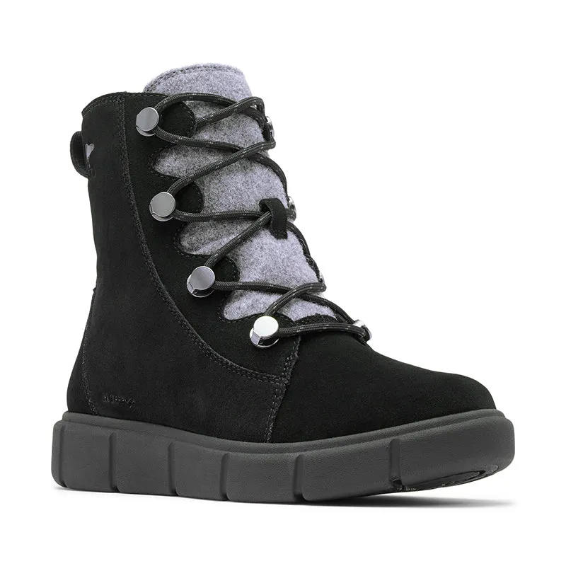 Women's Explorer III Joan Waterproof Black/Black High Quality Winter Travel Footwear