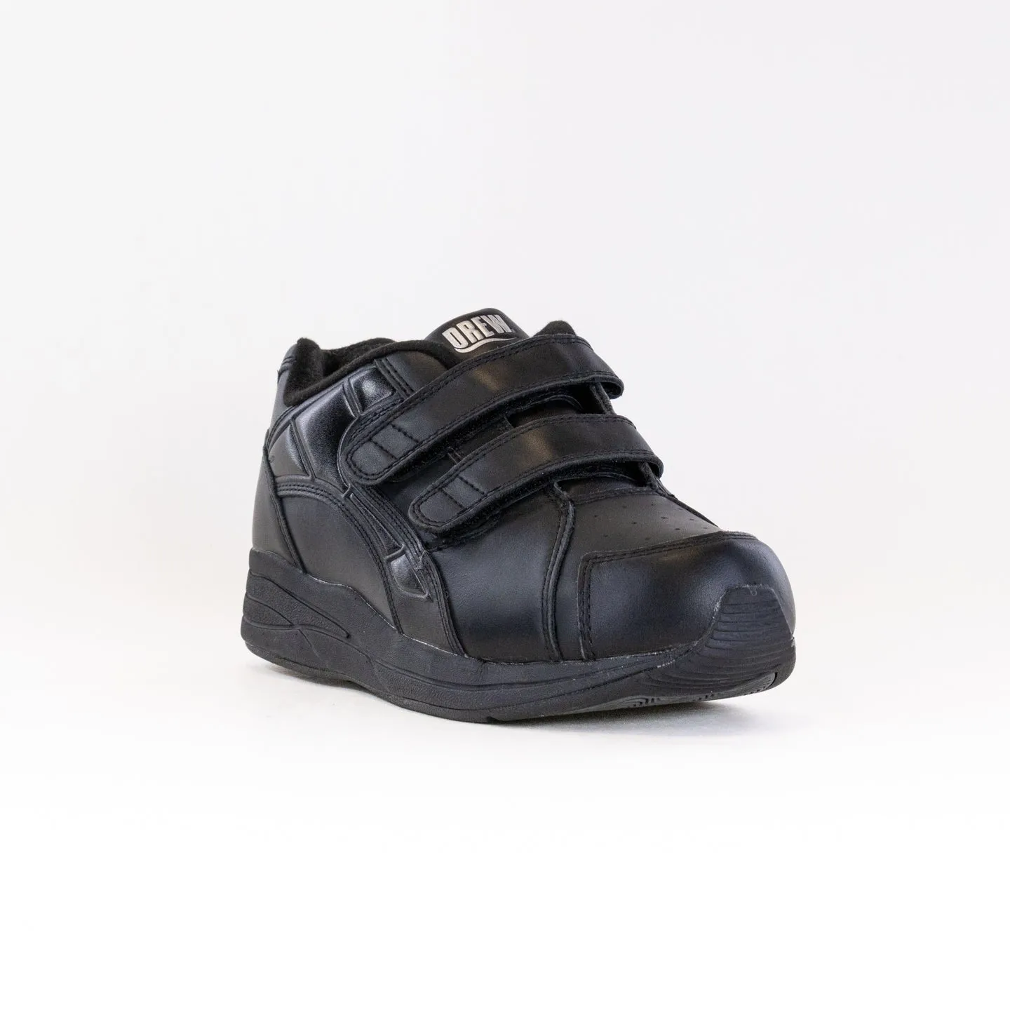 long-lasting material Drew Force V (Men's) - Black Leather
