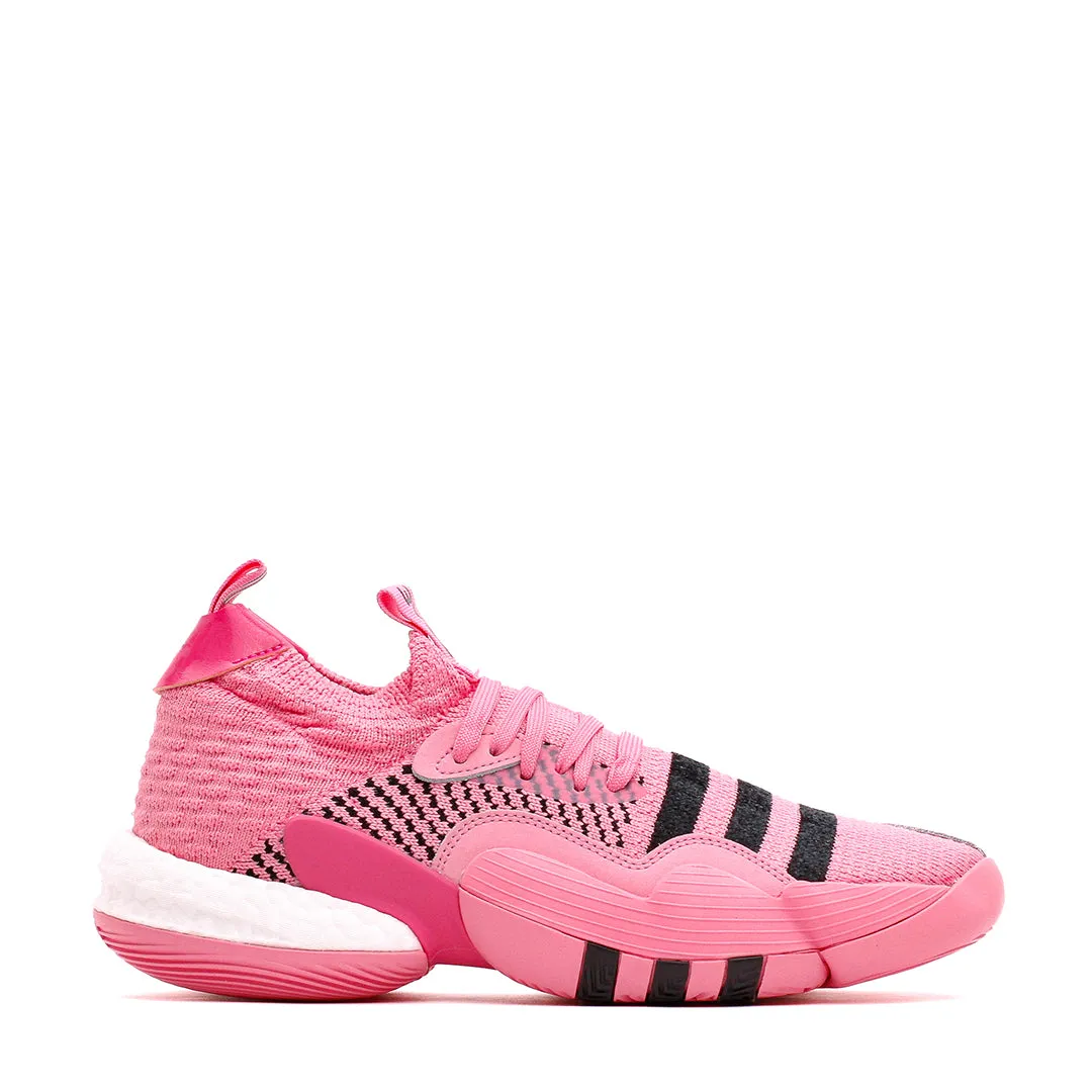 Adidas Basketball Men Trae Young 2 Pink IE1667 Outdoor Flex Airflow Channeled Sole