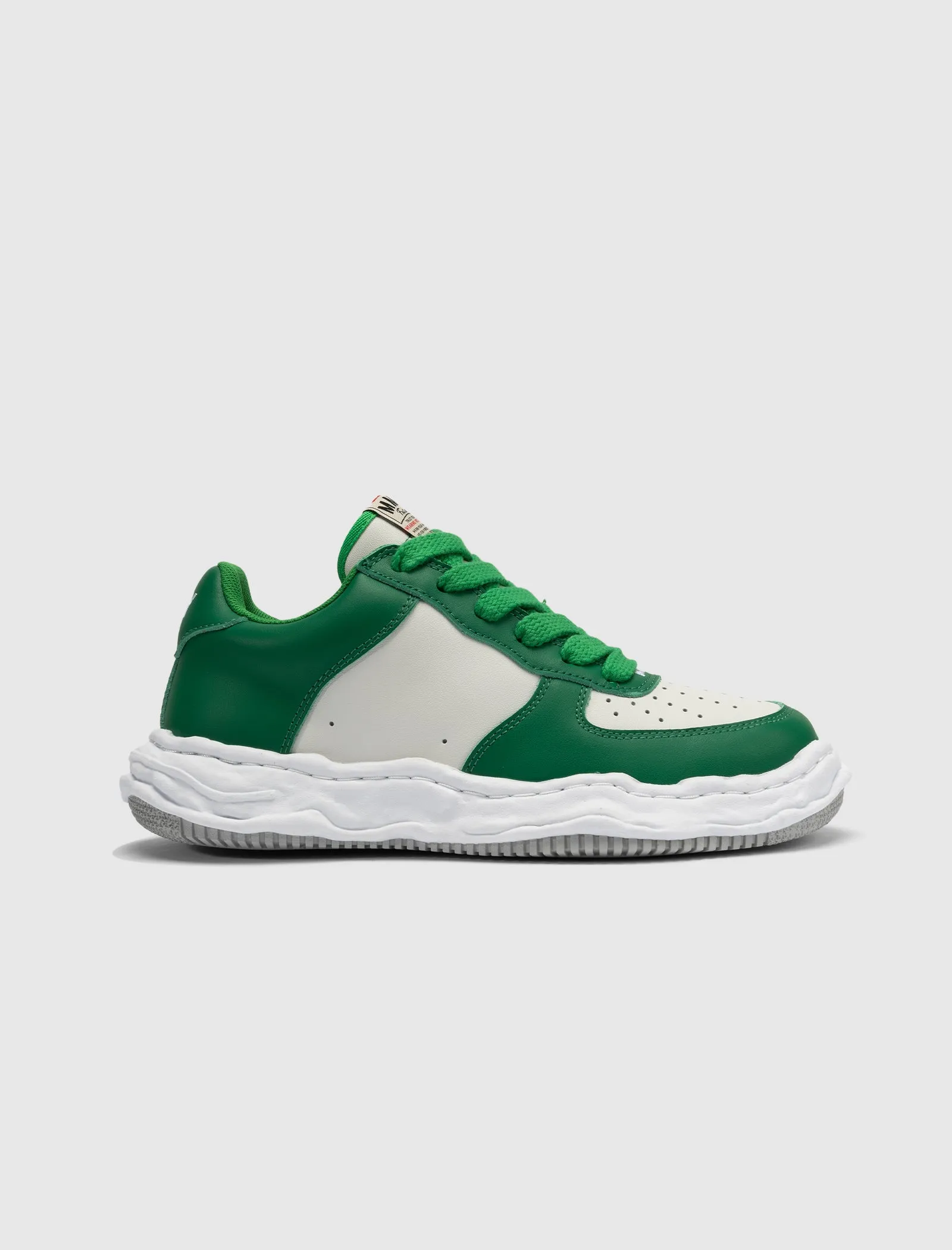 Korean Trend WAYNE LOW "WHITE/GREEN"
