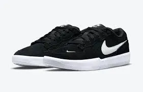 Nike SB Force 58 Shoes - Black/White-Black Urban Youth