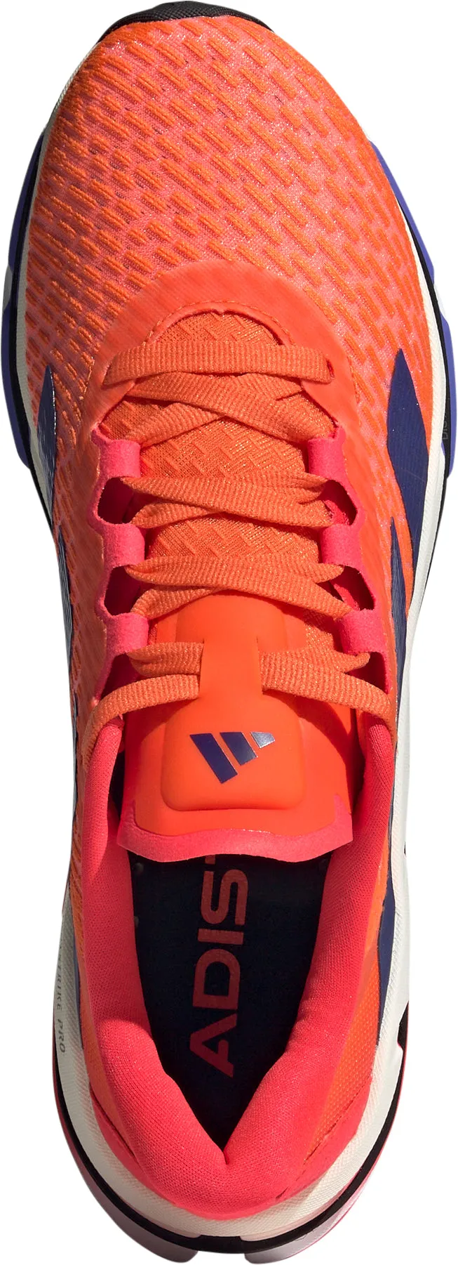 adidas Adistar BYD Mens Running Shoes - Orange Firm Ground Tech Glow