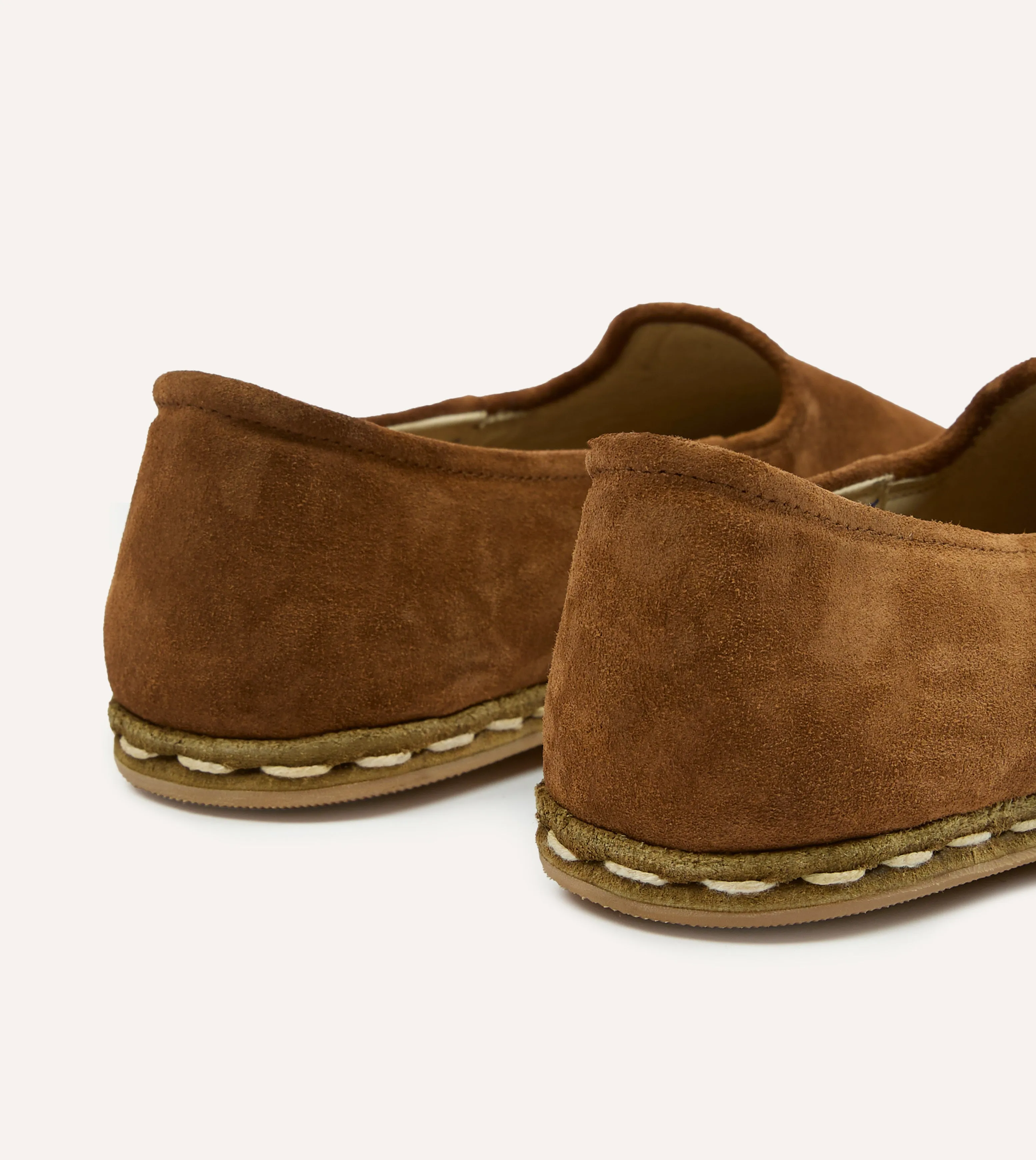 Royal Mood Concert Mood Sabah Como Brown Suede Shoes