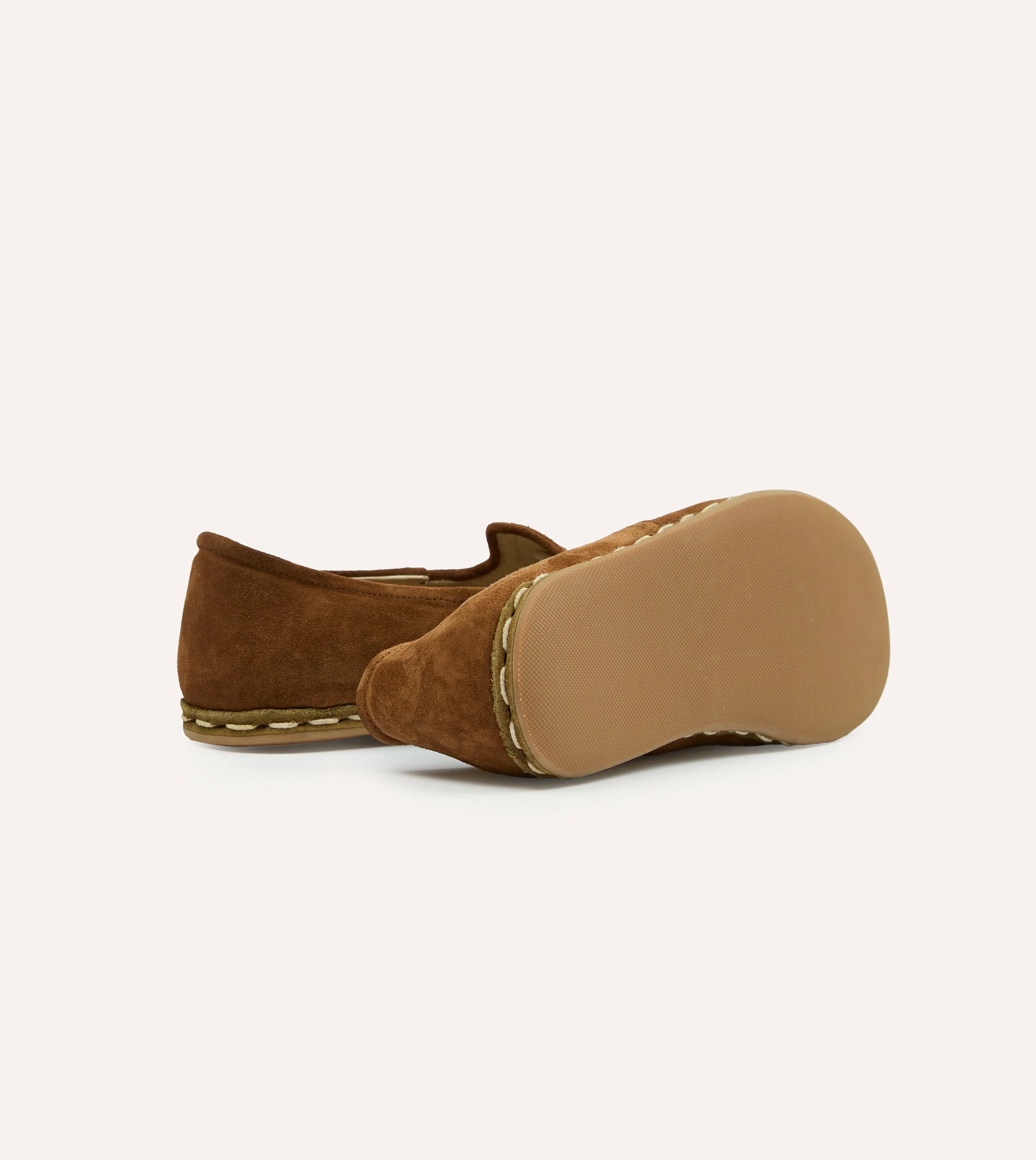 Sabah Como Brown Suede Shoes Queen Fit Quick Drying Casual Wear