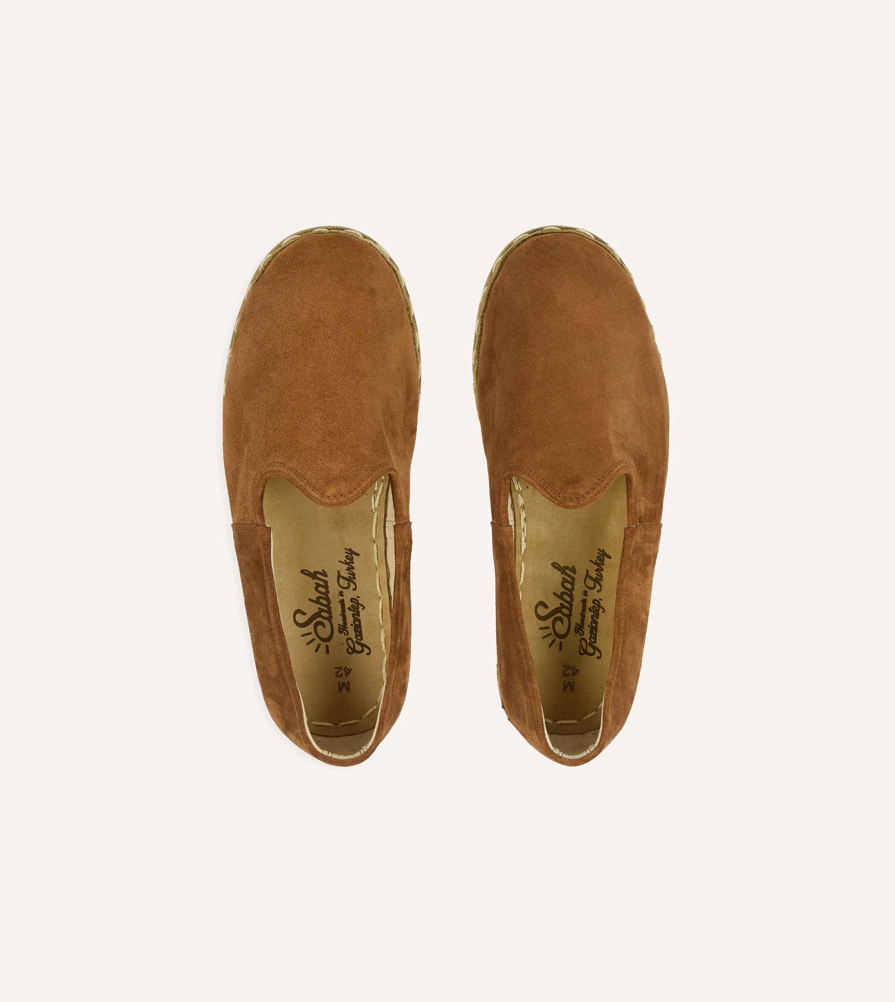 Peak Step Sabah Como Brown Suede Shoes