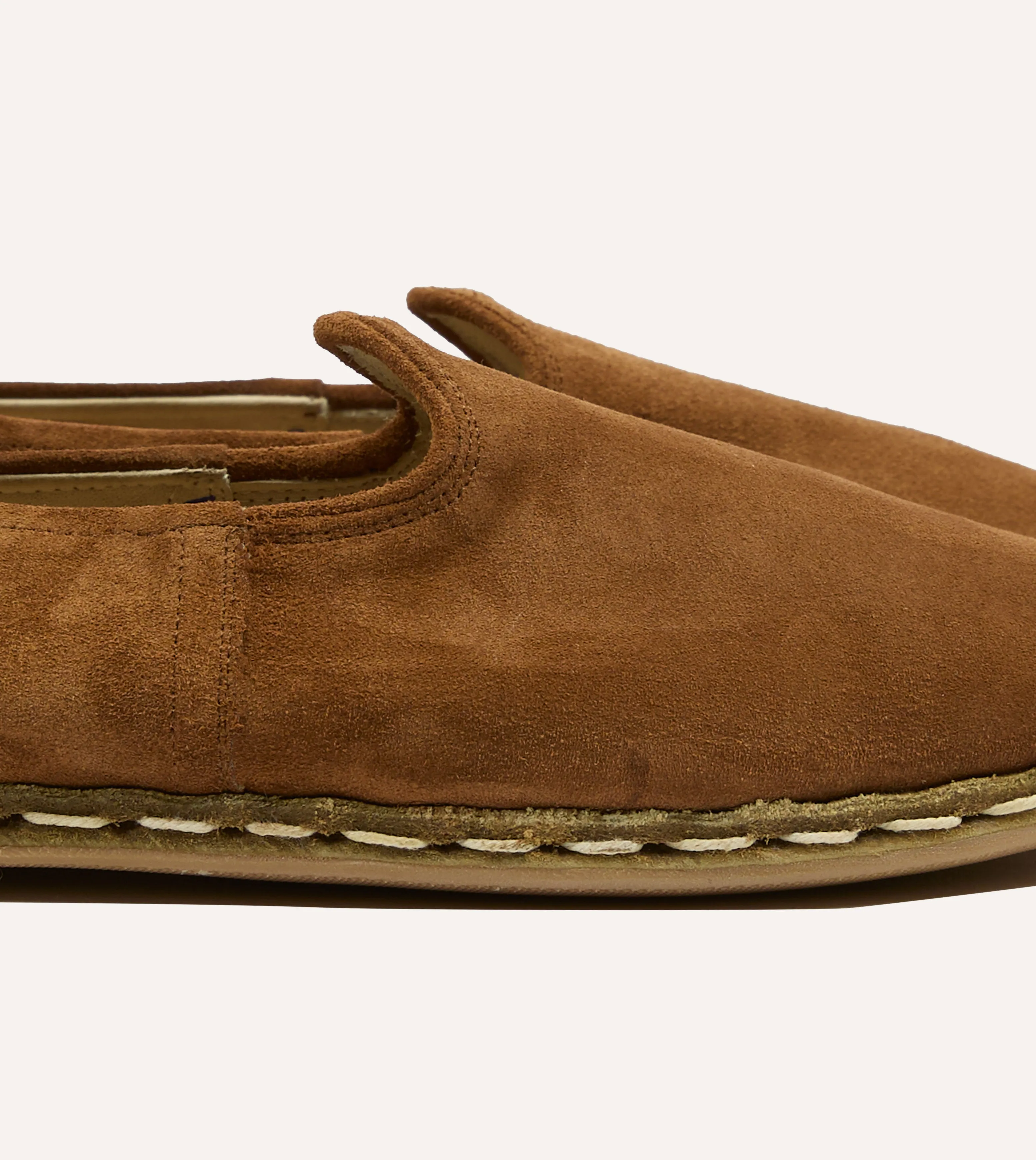 Power Flow Sabah Como Brown Suede Shoes